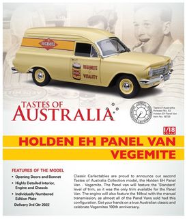 1/18 Holden EH Panel Van - Vegemite (CC18733)