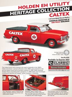 1/18 Holden EH Utility Heritage Collection - Caltex (CC18781)