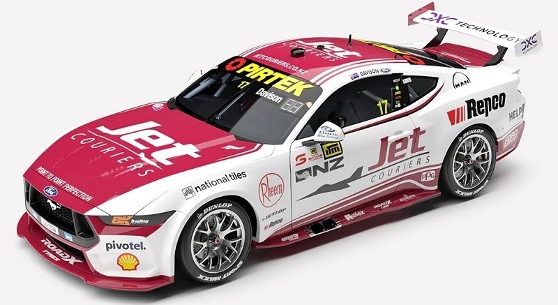 1/18 Shell V-Power #17 Jet Couriers Mustang - 2025 ITM Taupo