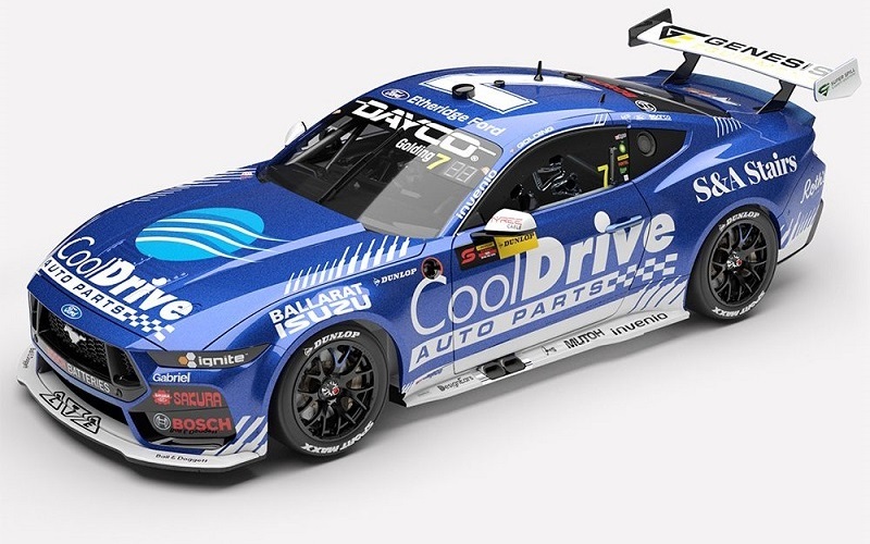 1/18 Cooldrive 2026 Mustang GT #7 Sydney 500 Race 1 Pole Position - James Golding (ACD18F26K)